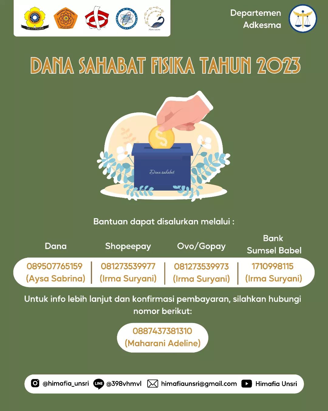 [Sekilas Info Adkesma #19 : Dana Sahabat Fisika Tahun 2023]